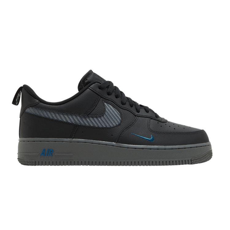 Nike Air Force 1 Low Black Royal Carbon Fiber