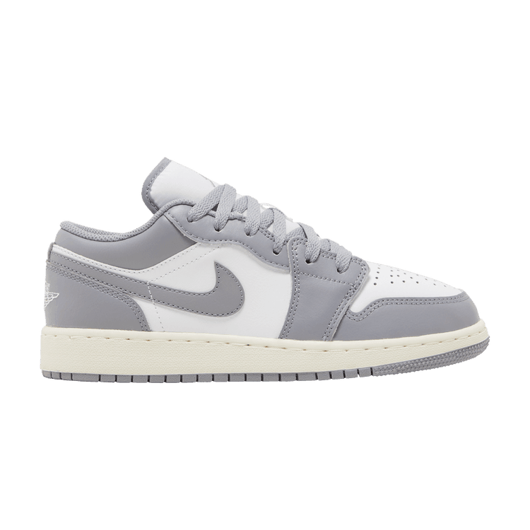 Air Jordan 1 Low Vintage Grey (GS) - Side Kicks