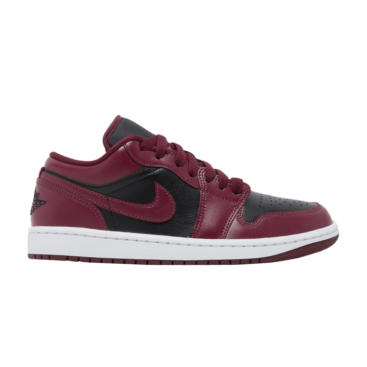 Jordan 1 Low Black Dark Beetroot (Women's)