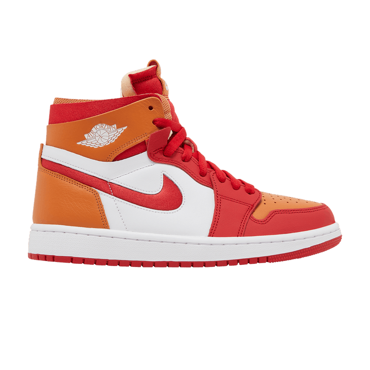 Jordan 1 High Zoom Air CMFT Fire Red Hot Curry (Women's)