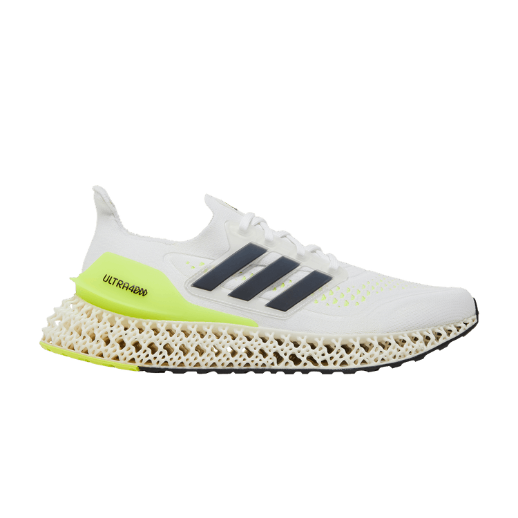 adidas Ultra 4DFWD White Solar Yellow