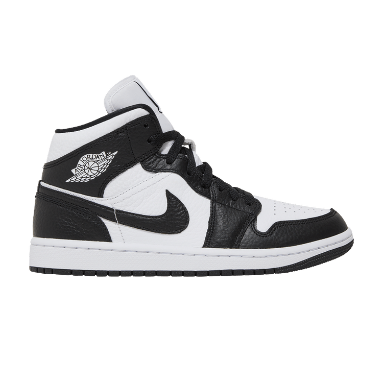 Jordan 1 Mid Split Black White (Women's)