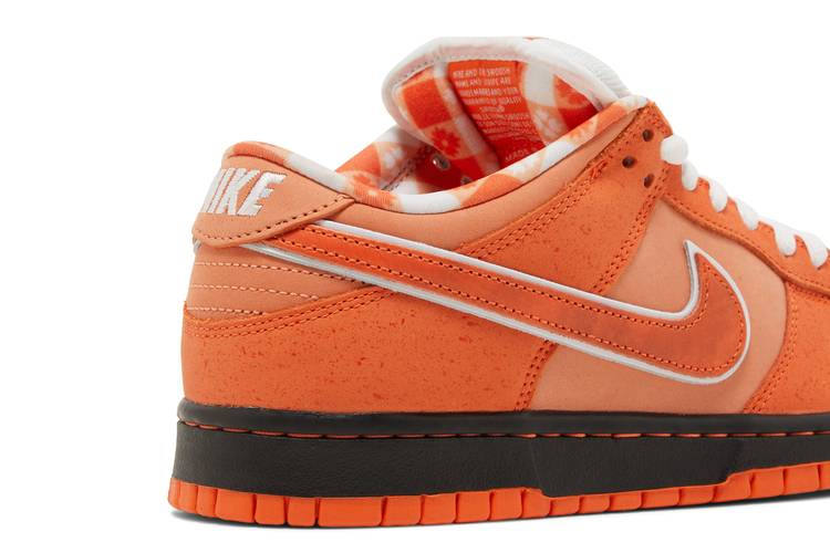Nike SB Dunk Low Concepts Orange Lobster Side Kicks