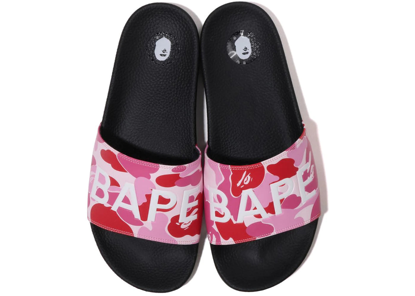 A Bathing Ape ABC Camo Slide Pink (2023)