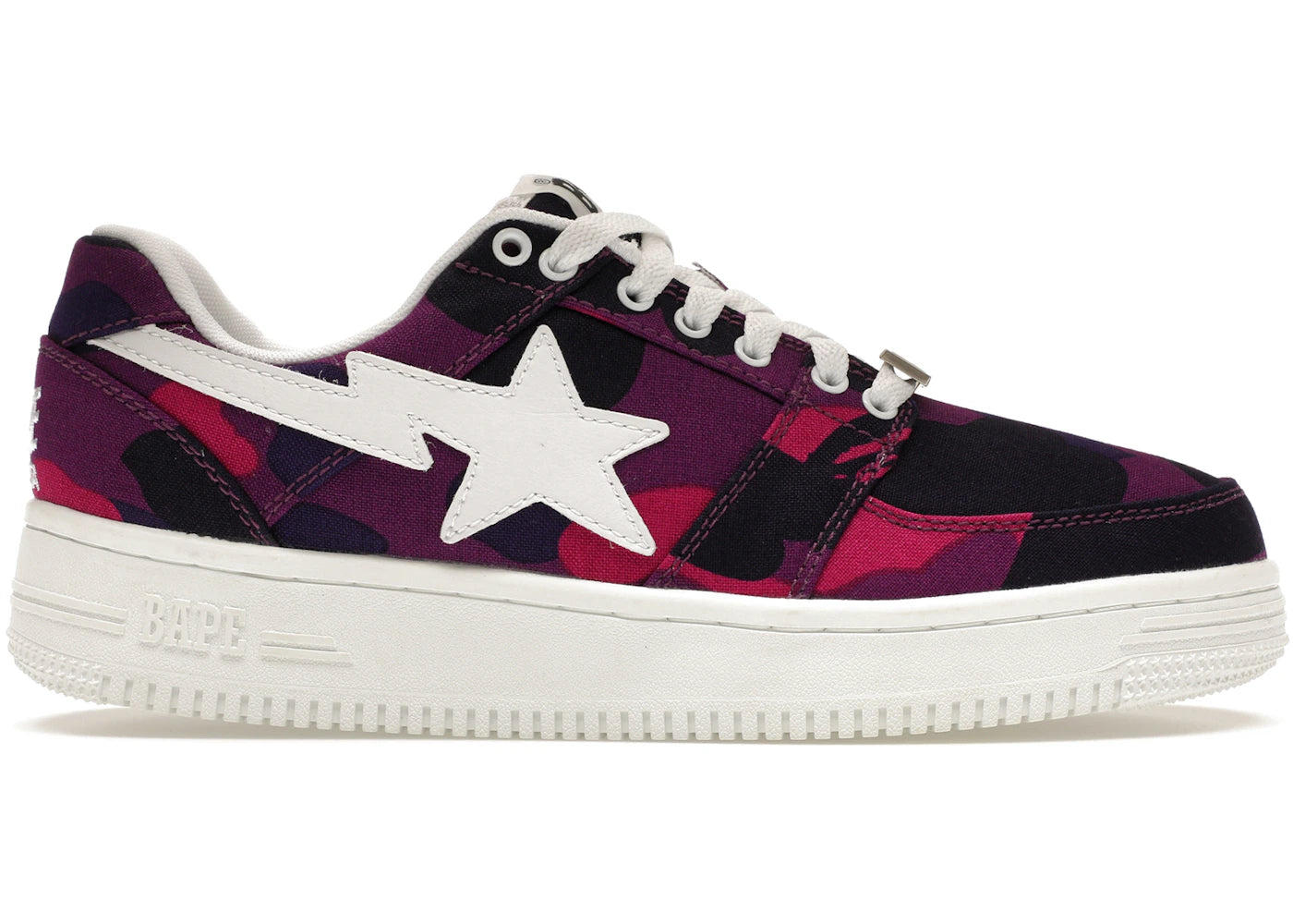 A Bathing Ape Bape Sta Low Color Camo Purple