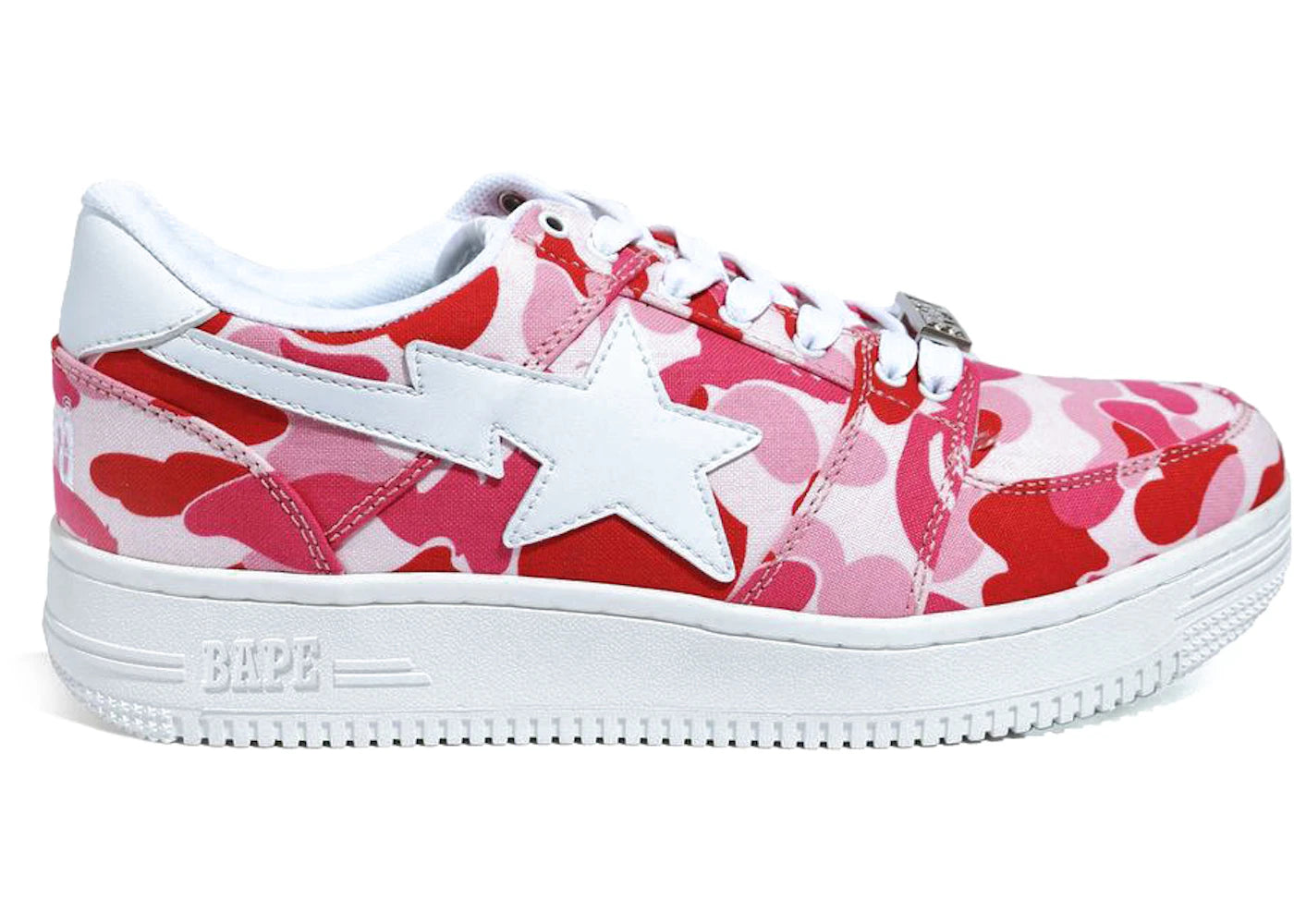 A Bathing Ape Bape Sta Low ABC Camo Pink (GS)