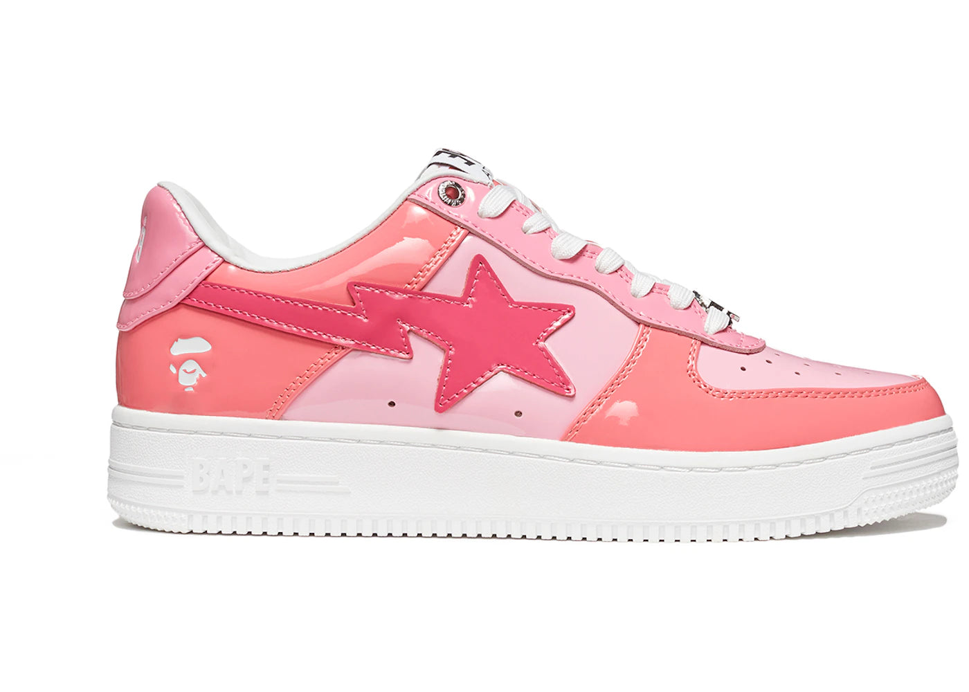 A Bathing Ape Bape Sta Low Color Camo Combo Pink