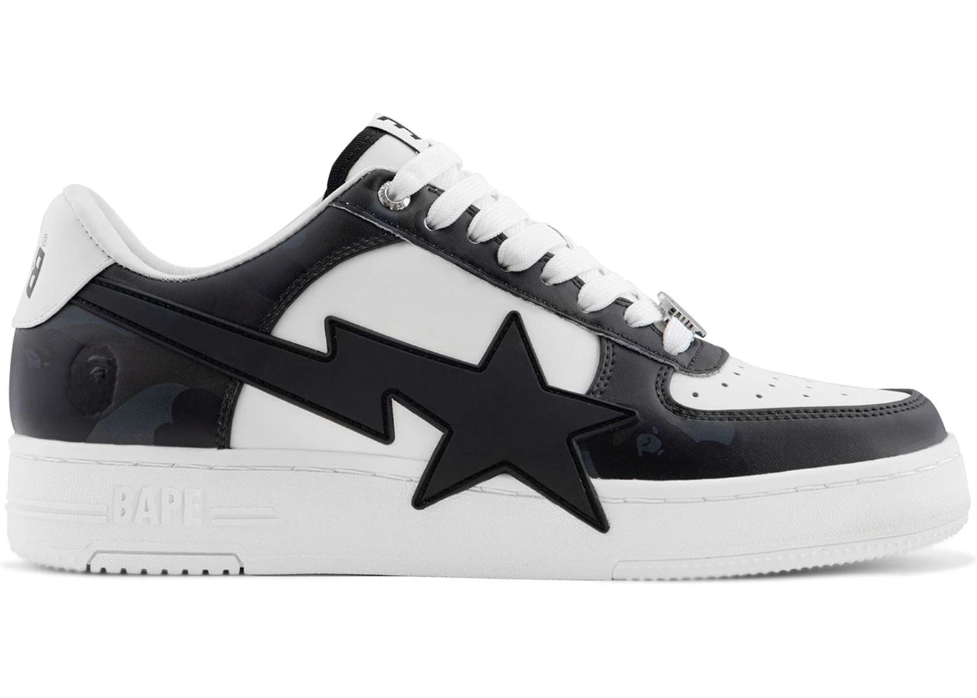 A Bathing Ape Bape Sta Low OS #1 Color Camo Black White