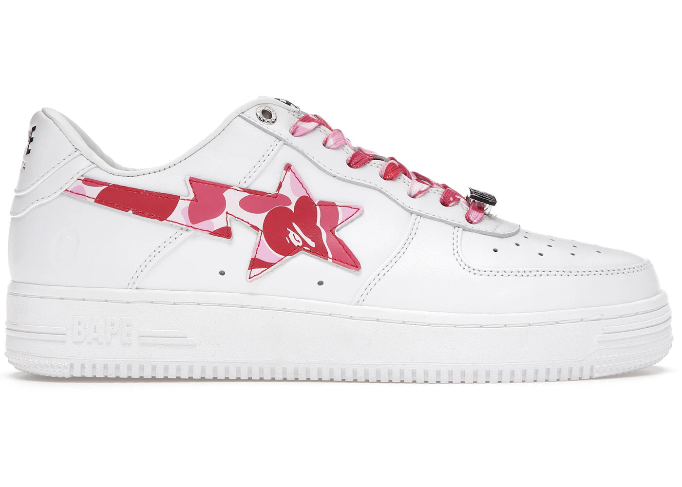 A Bathing Ape Bape Sta Low White ABC Camo Pink (2021)