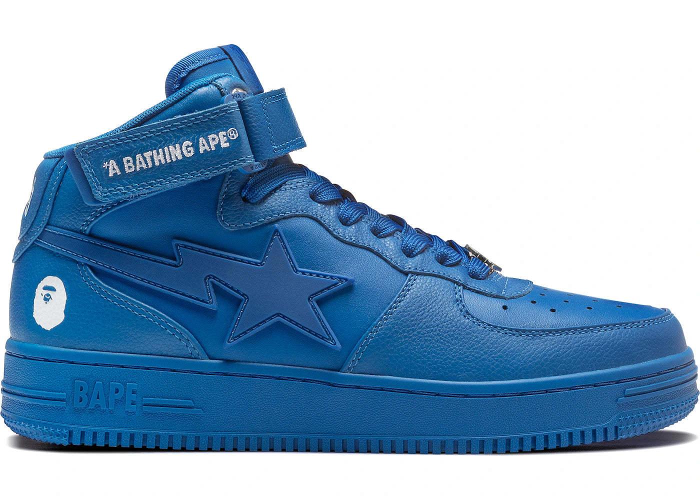 A Bathing Ape Bape Sta Mid Blue