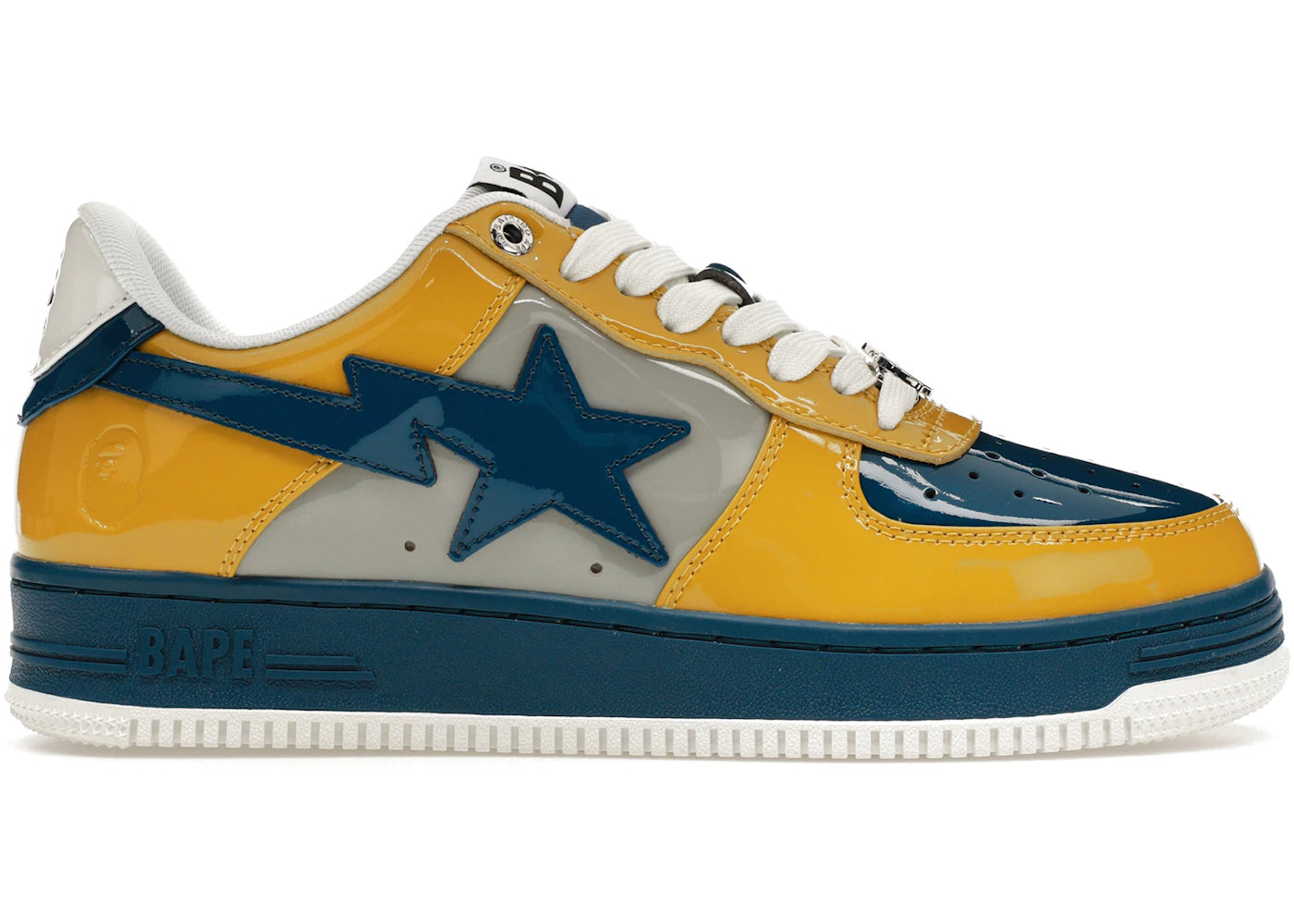 A Bathing Ape Bape Sta Nostalgic Blue Yellow