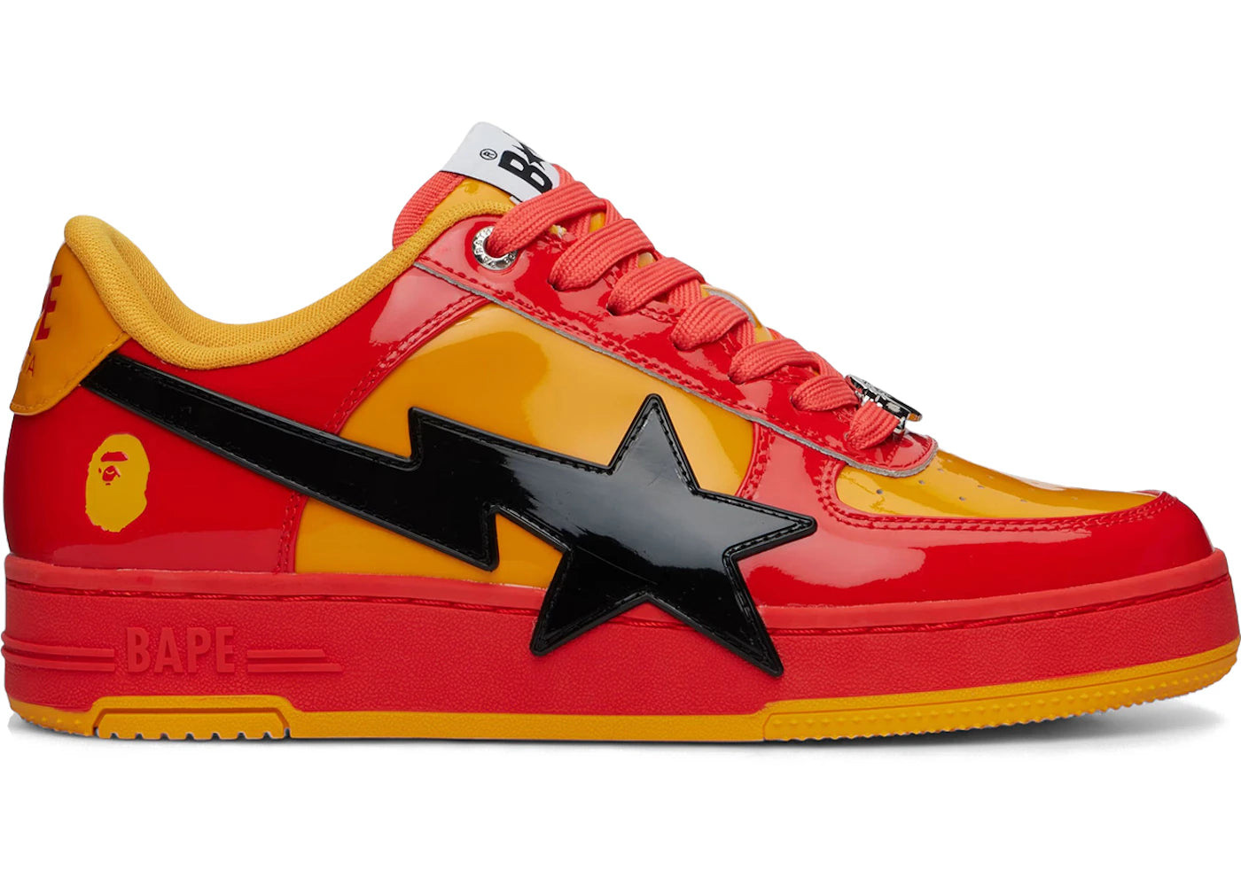 A Bathing Ape Bape Sta OS #1 M2 Red Orange