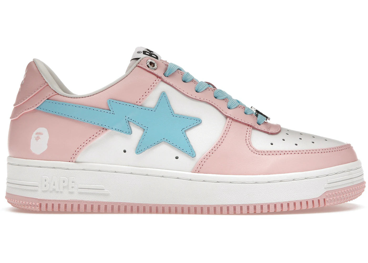 A Bathing Ape Bape Sta Pastel Pink