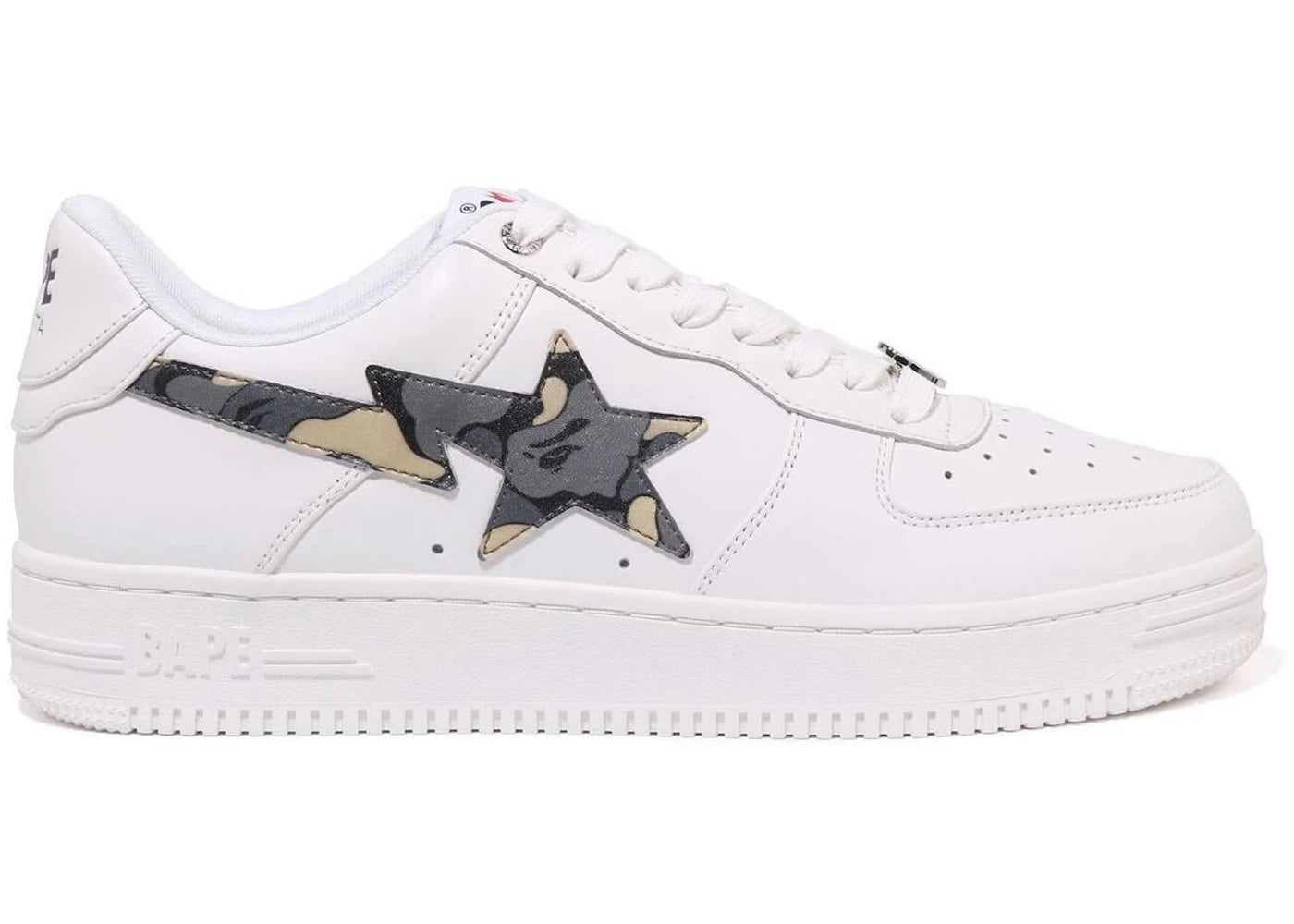 A Bathing Ape Bape Sta White Multi Camo Bape US Exclusive