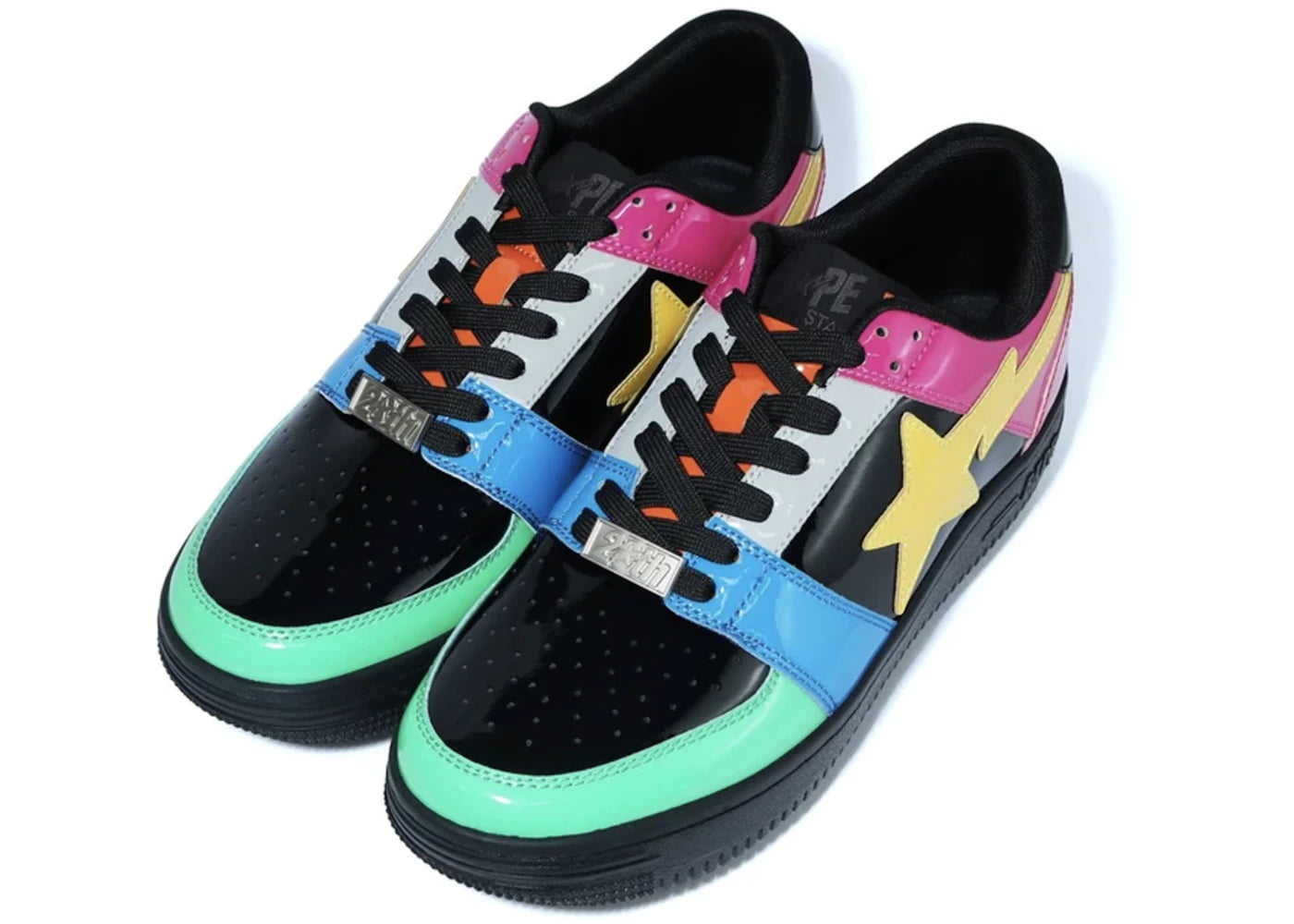 A Bathing Ape Bape Sta Low Crazy Black