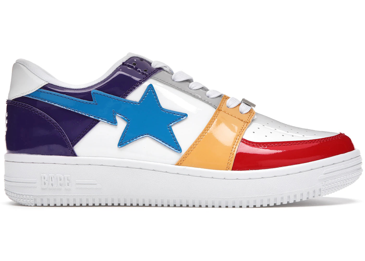 A Bathing Ape Bape Sta Low Crazy White