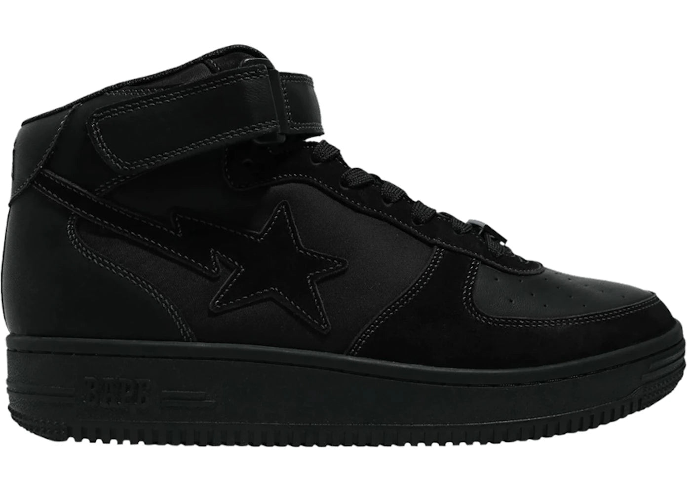 A Bathing Ape Bape Sta Mid Black