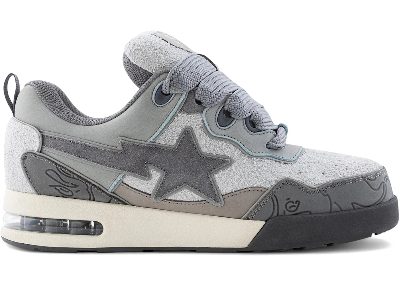 A Bathing Ape Flip Sta #1 M2 Grey