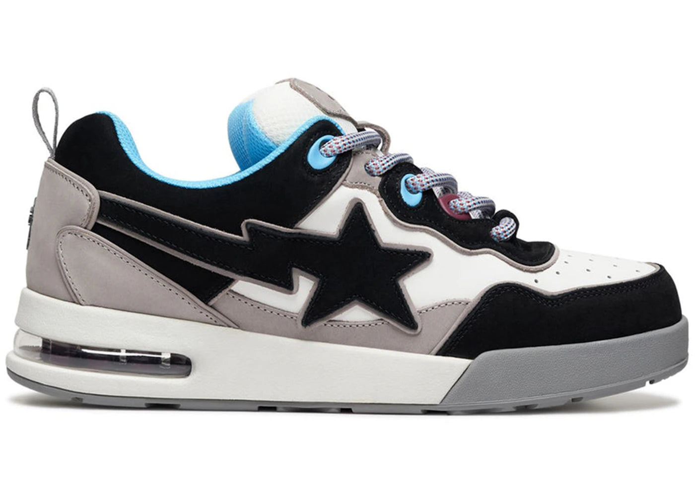 A Bathing Ape Flip Sta Black Grey White Blue