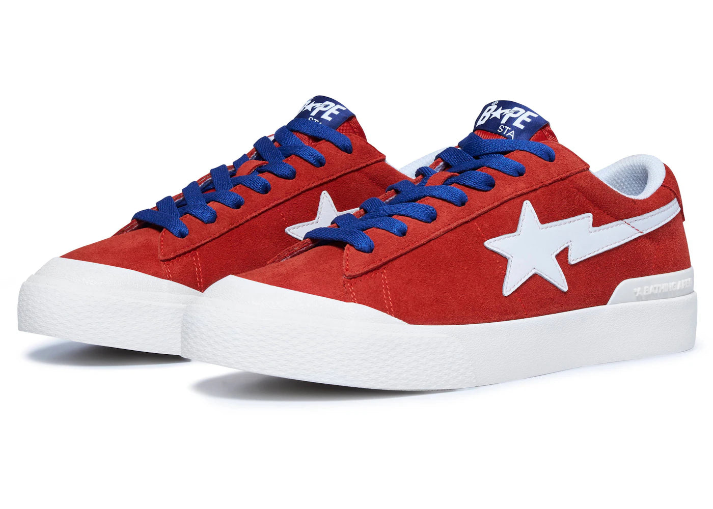 A Bathing Ape Mad Sta Red