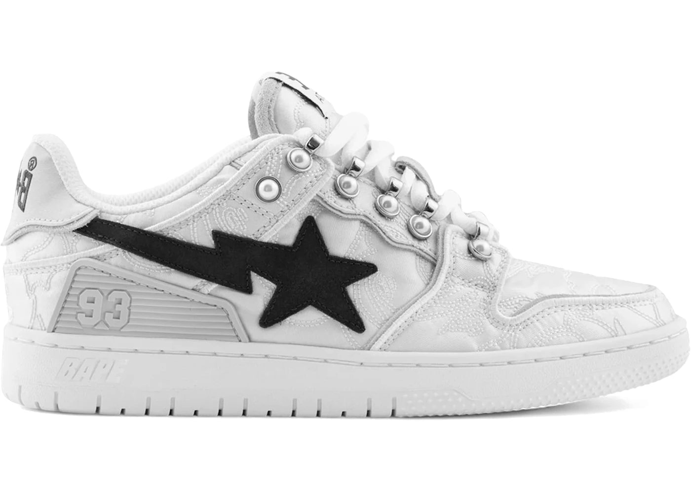 A Bathing Ape Sk8 Sta #1 White (Women's)