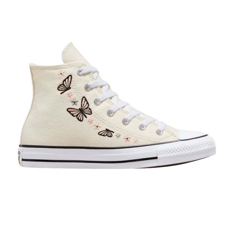 Converse Chuck Taylor All Star EVA Lift Hi Butterflies Egret (GS)