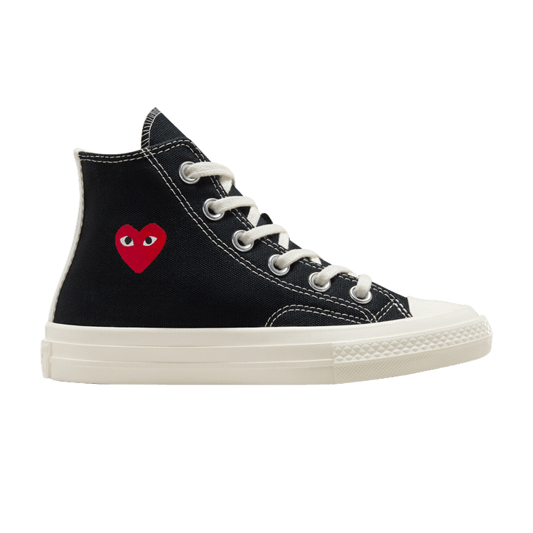 Converse Chuck Taylor All Star 70 Hi Comme des Garcons PLAY Single Heart Black (PS)