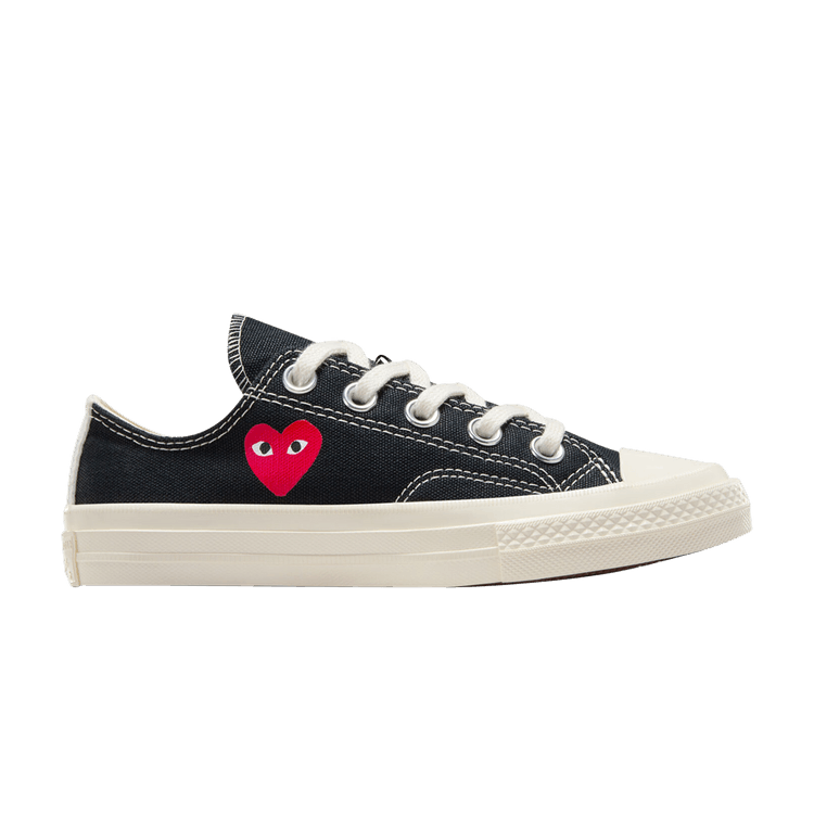 Converse Chuck Taylor All Star 70 Ox Comme des Garcons PLAY Single Heart Black (PS)