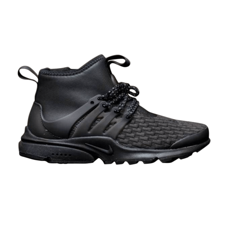 Nike Air Presto Mid Utility Triple Black (Women's)
