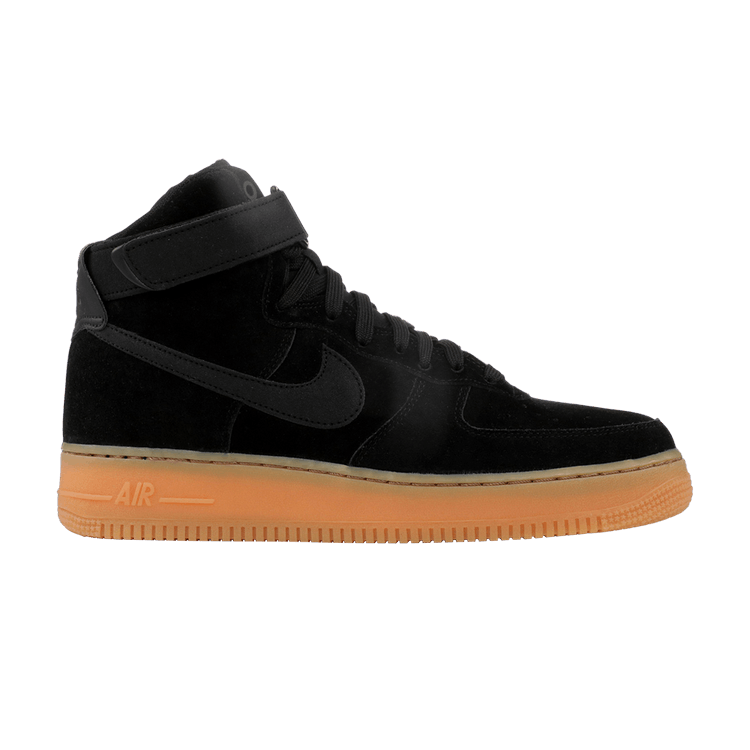 Nike Air Force 1 High '07 LV8 Suede Black Gum Medium Brown