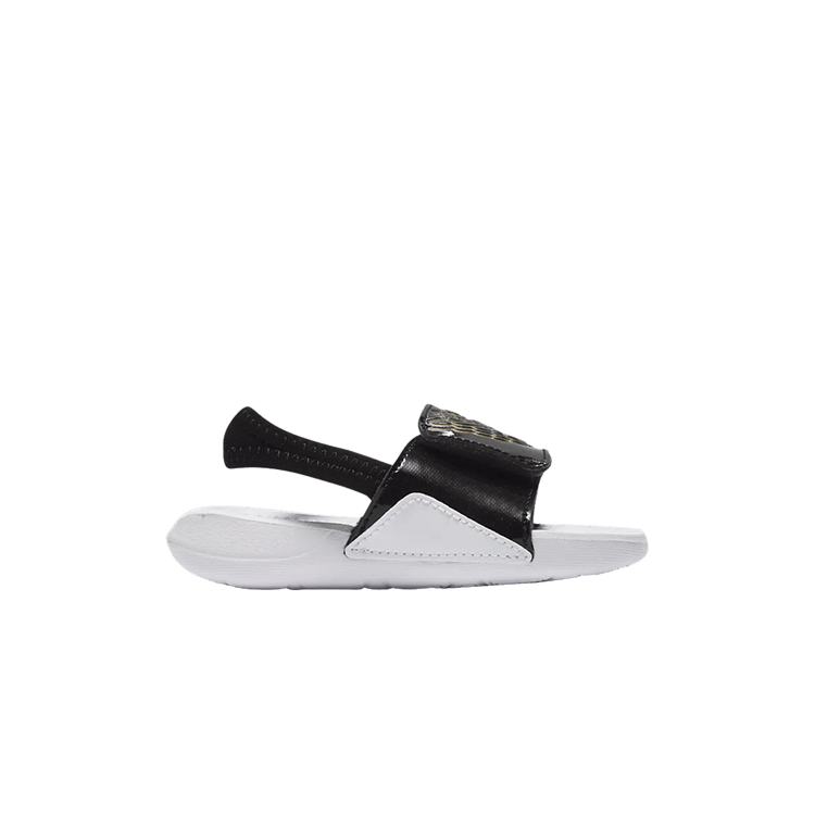 Jordan Hydro 7 Slide Black Metallic Gold White (TD)