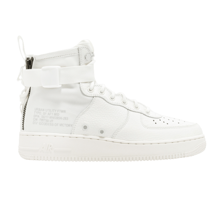 Nike SF Air Force 1 Mid Triple Ivory