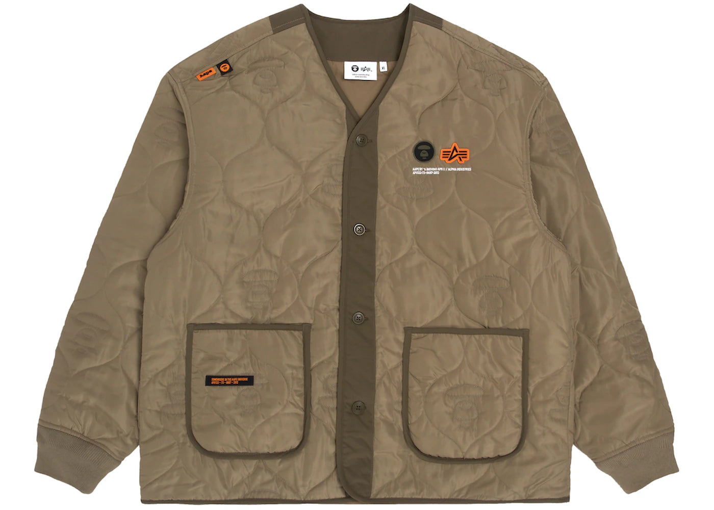 BAPE x Alpha Industries Lining Jacket Beige