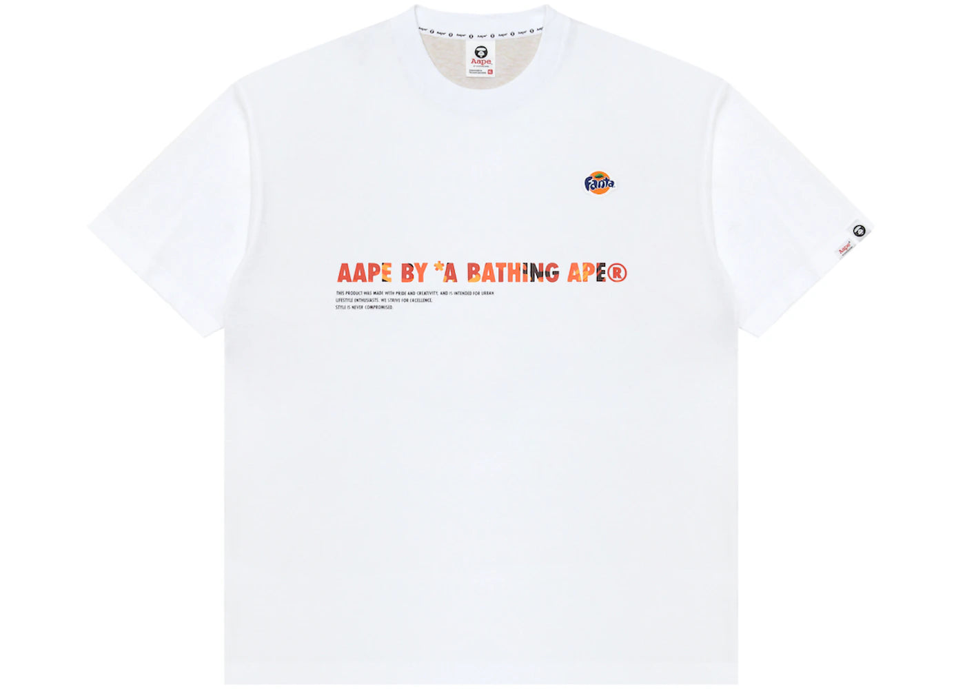 BAPE x Coca-Cola Moonface Graphic Tee Fanta