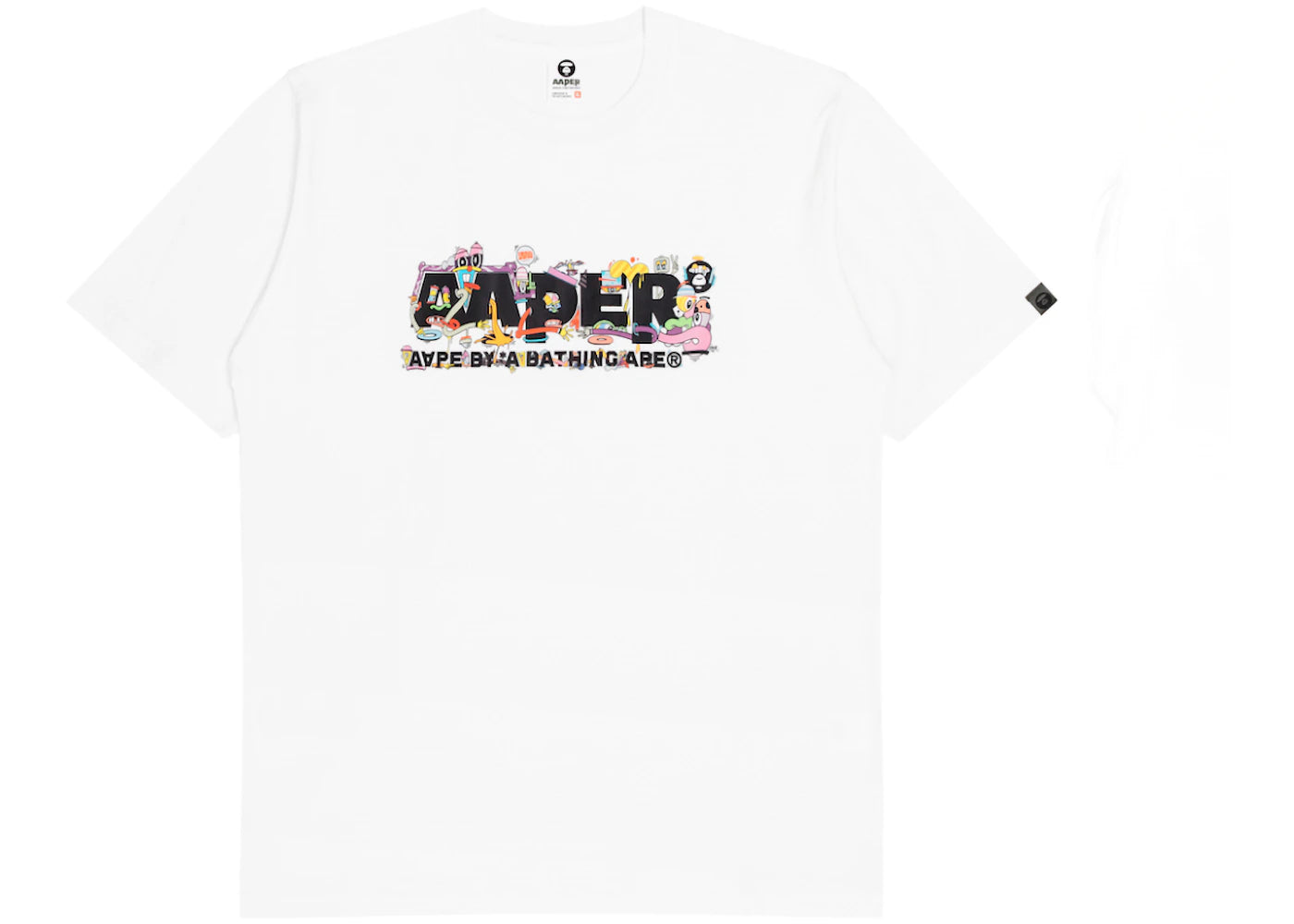 BAPE x Eric Inkala #1 Tee White