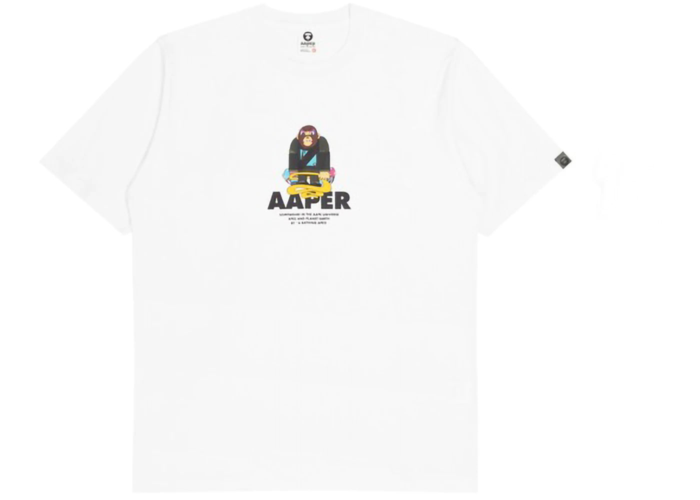 BAPE x Eric Inkala #3 Tee White