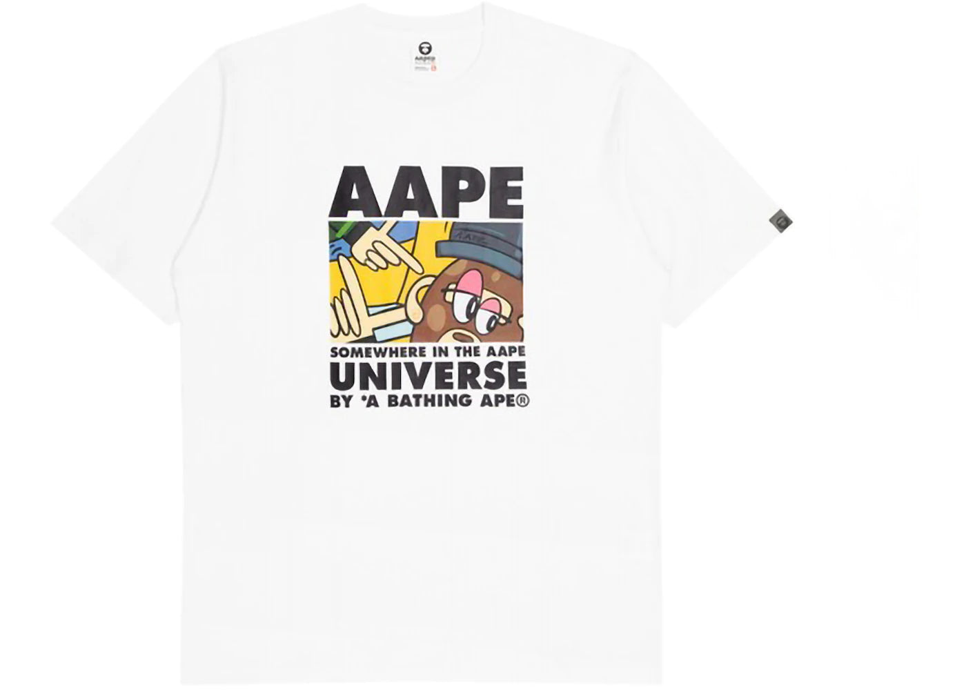 BAPE x Eric Inkala #4 Tee White