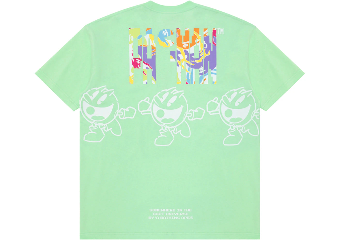 BAPE x Pac-Man #2 Tee Green
