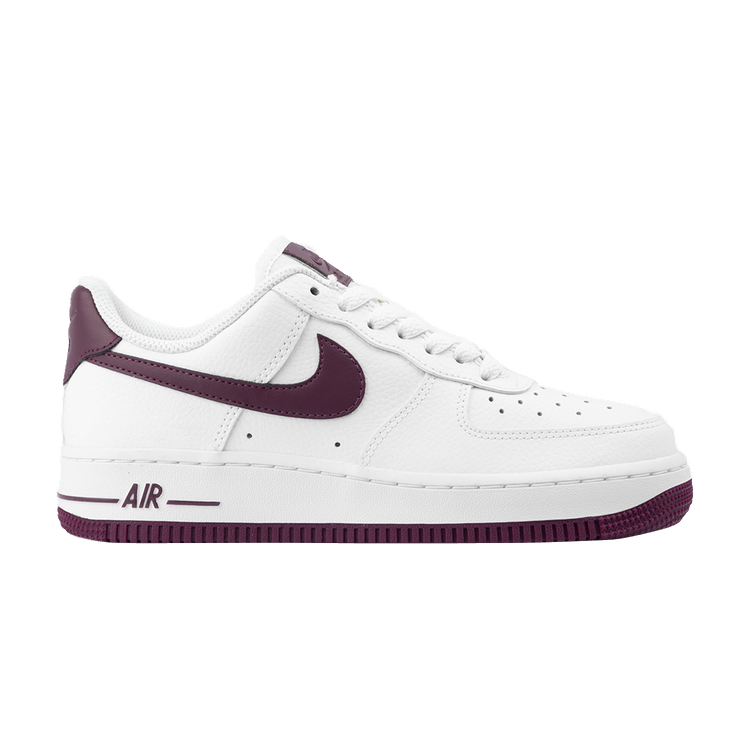 Nike Air Force 1 Low Patent White Bordeaux (Women's)