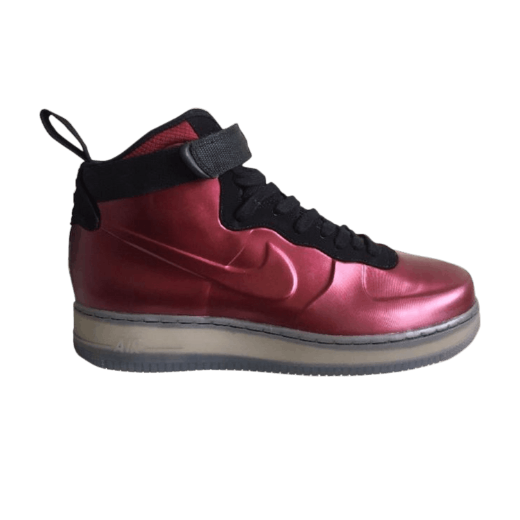 Air Force 1 High Foamposite Cup Red Black