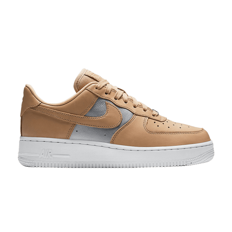 Nike Air Force 1 Low Bio Beige Metallic Silver (Women's)