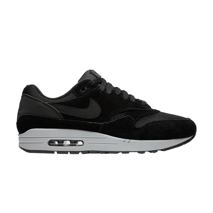 Nike Air Max 1 Black Reflective Heel