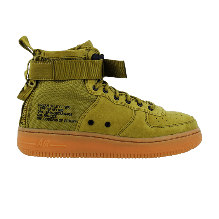 Nike SF Air Force 1 Mid Desert Moss (GS)