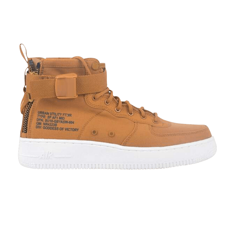 Nike SF Air Force 1 Mid Desert Ochre (GS)