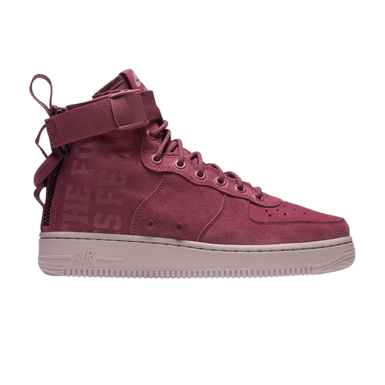 Nike SF Air Force 1 Mid Force Is Female Vintage Wine (Women's)