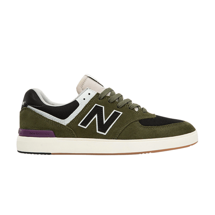 New Balance All Coasts 574 Olive Black Purple