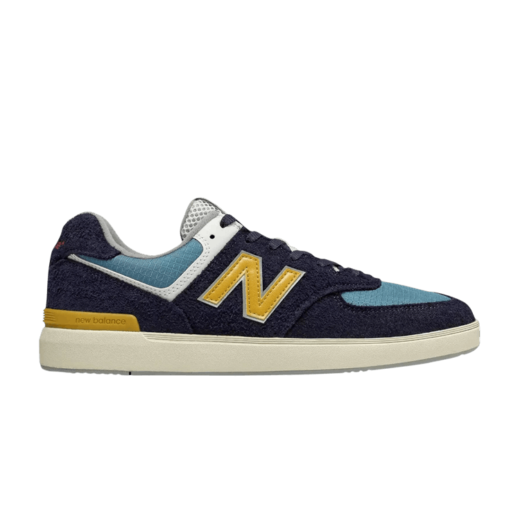 New Balance All Coasts 574 Navy Sunflower