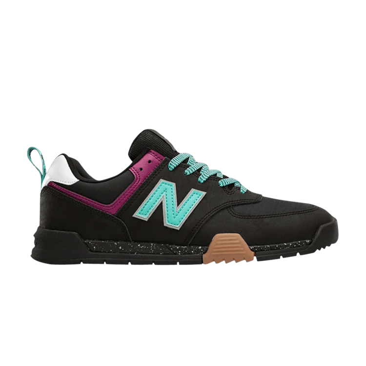 New Balance All Coasts 574 Black Mint Purple