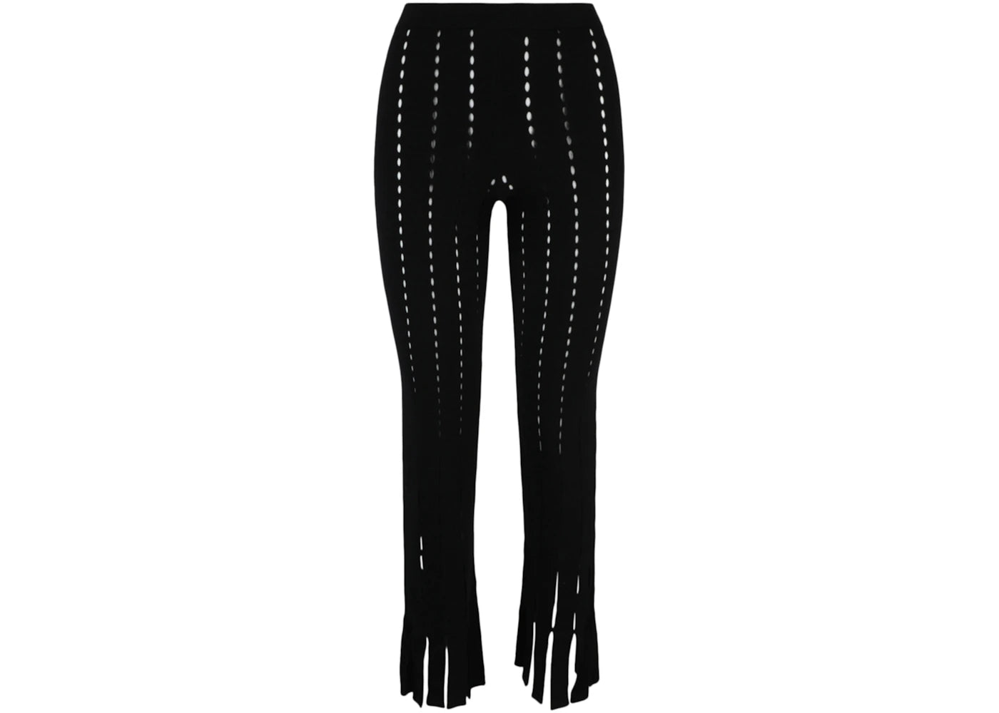 Ambush Knitted Cutout Pants Black