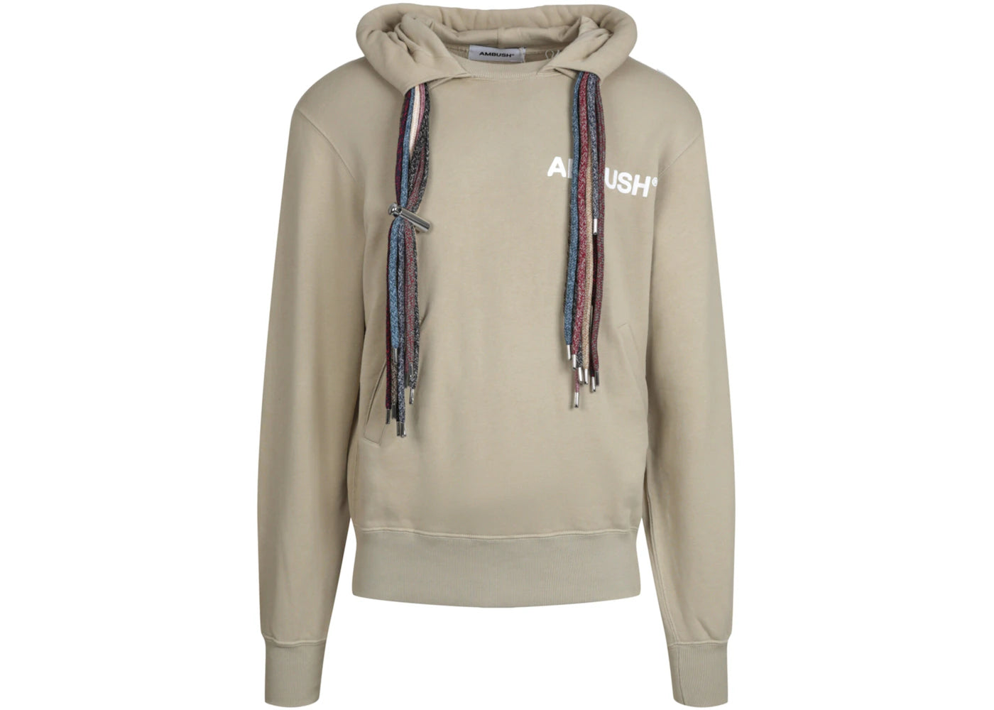 Ambush Multi-Drawstring Crewneck Sweatshirt Sand